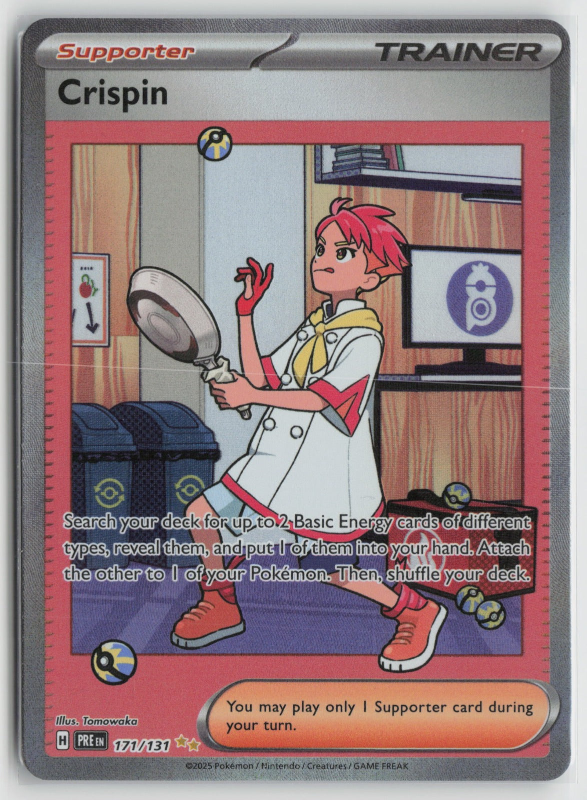 Crispin - Special Illustration Rare Holo PRE 171/131 NM