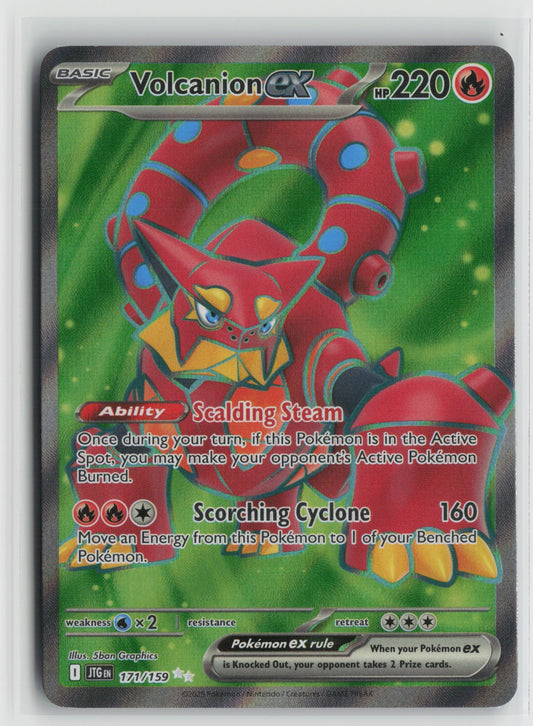 Volcanion ex - Ultra Rare Holo JTG 171/159 NM