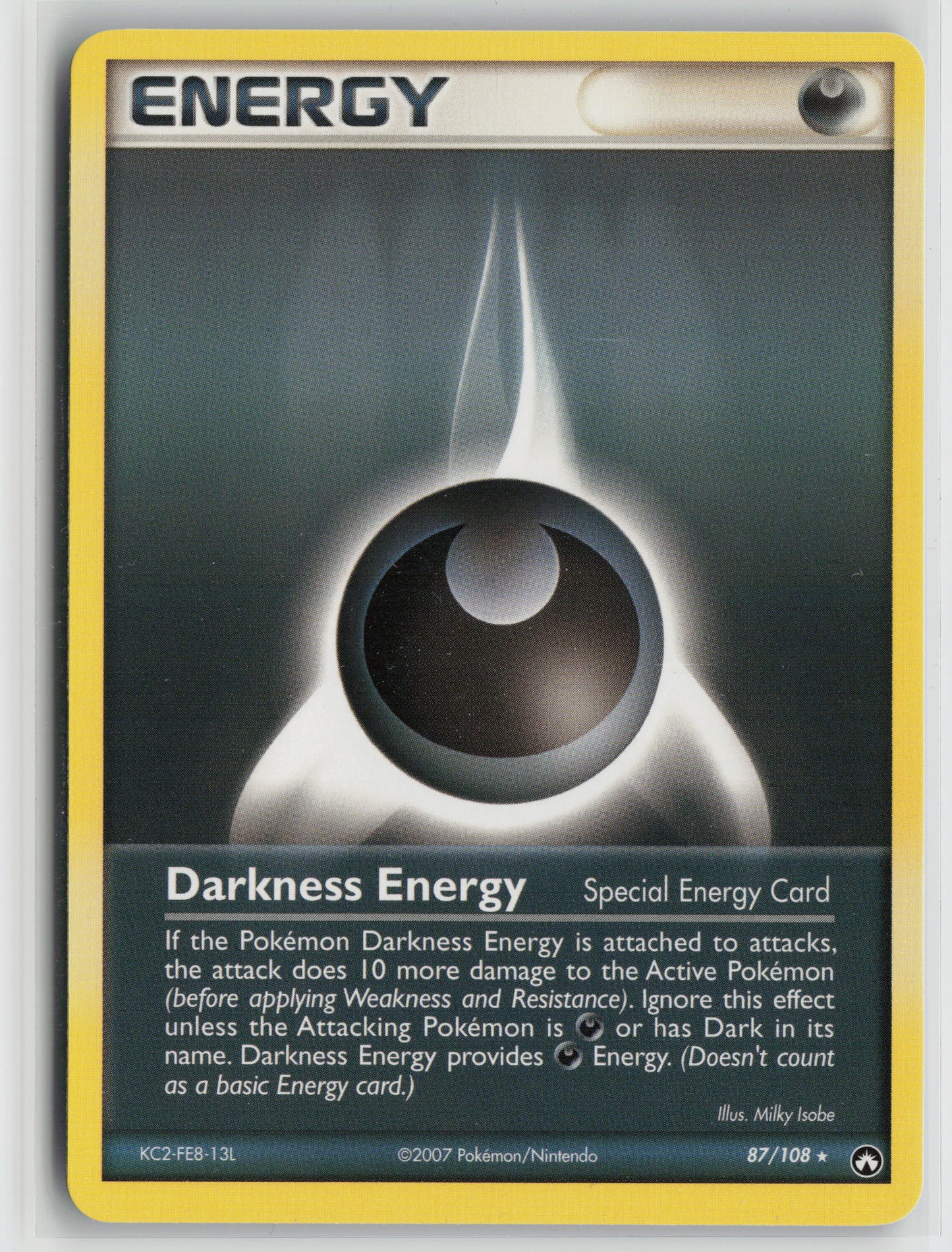 Darkness Energy (Special) Rare Power Keepers 87/108 NM