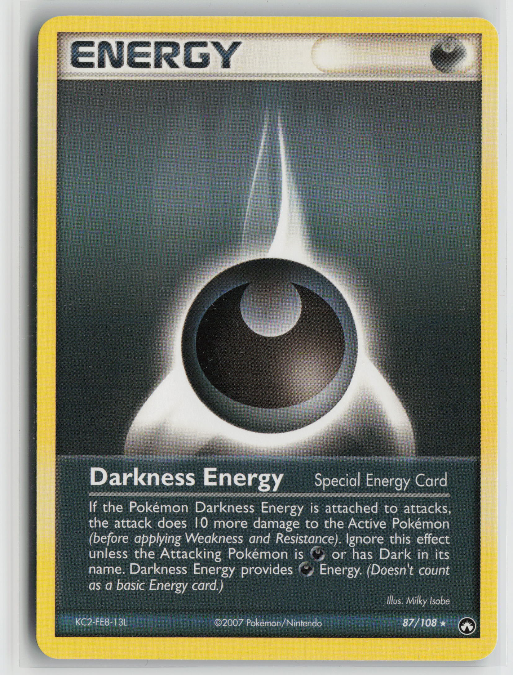 Darkness Energy (Special) Rare Power Keepers 87/108 NM