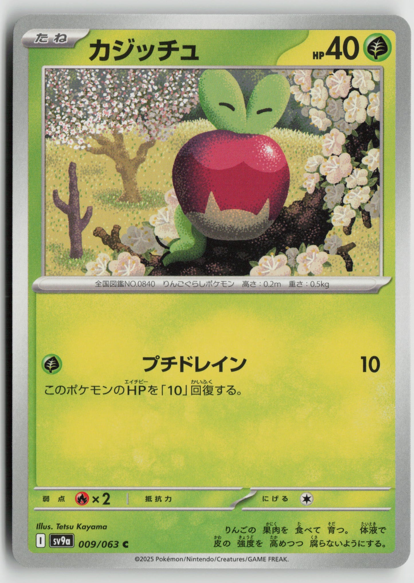 Applin Common SV9a: Heat Wave Arena 009/063 NM