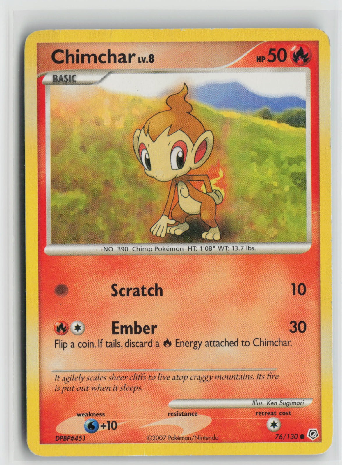 Chimchar Common DP 76/130 HP