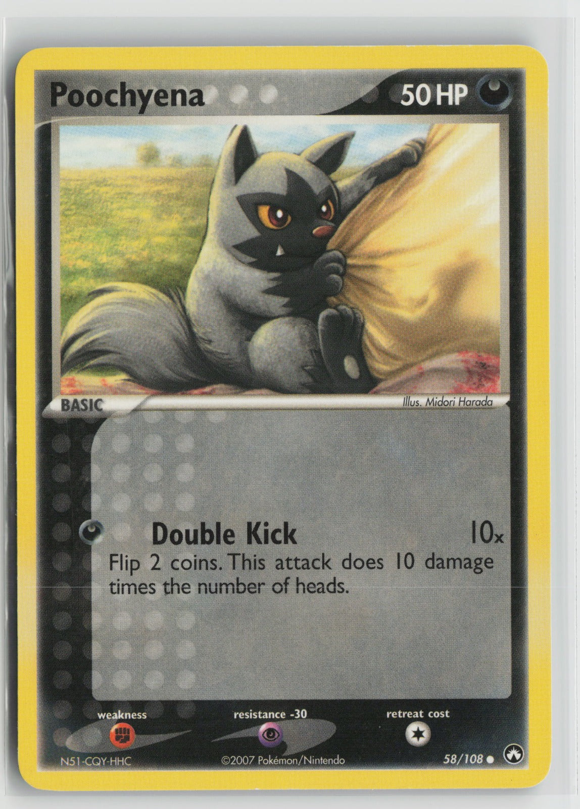 Poochyena Common PK 58/108 MP