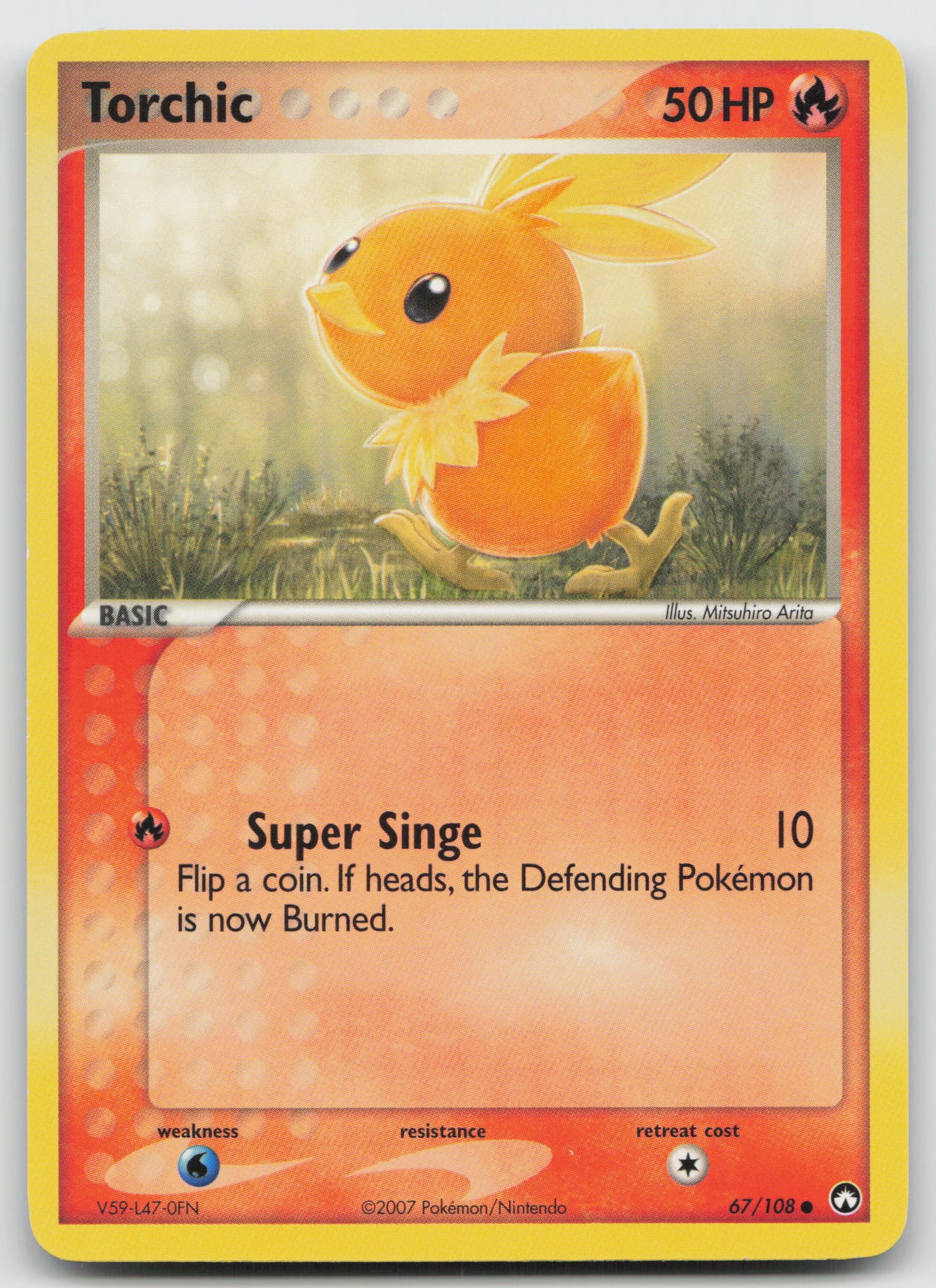 Torchic Common Normal PK 67/108 LP