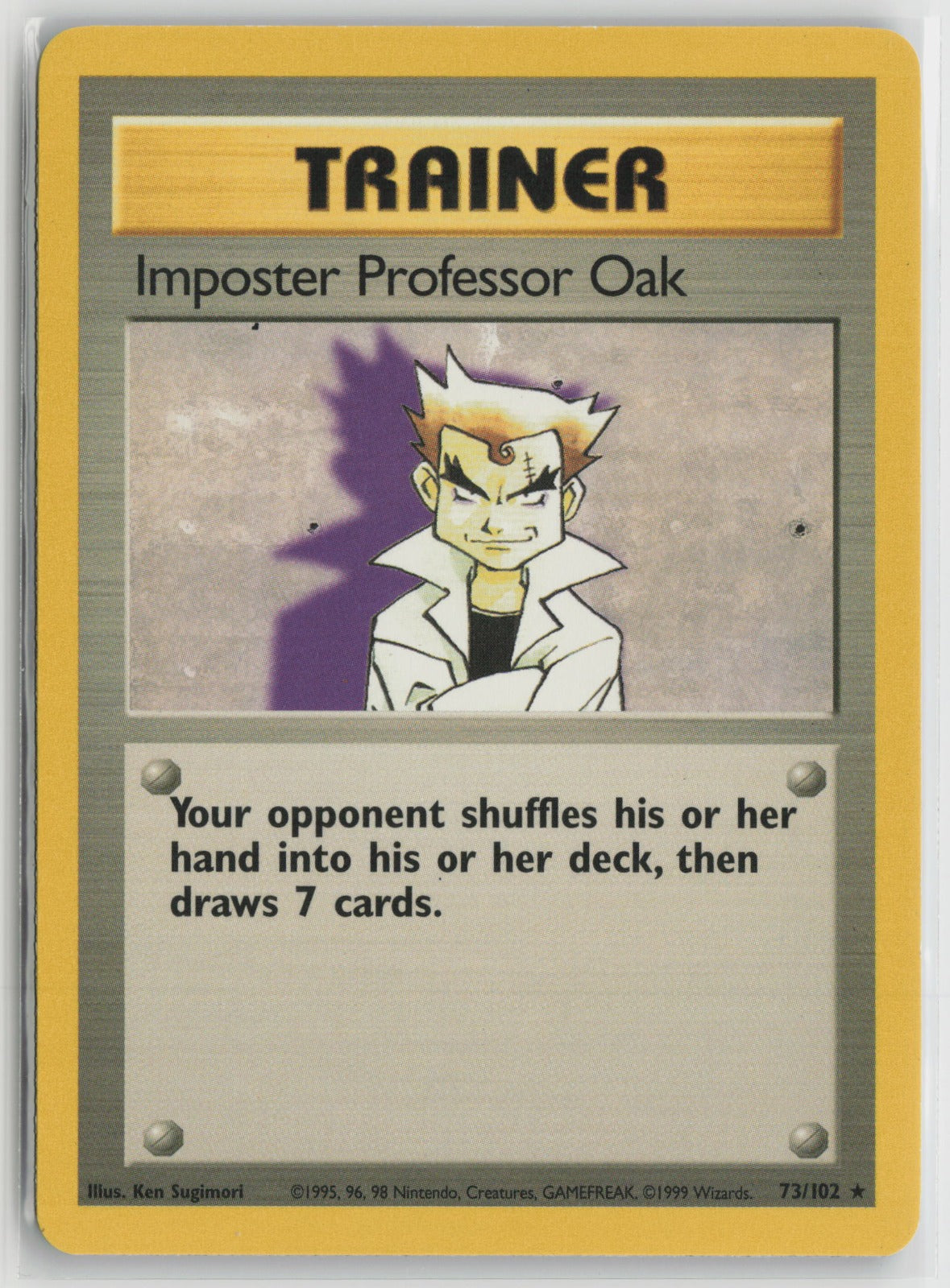Imposter Professor Oak Rare BS 073/102 LP