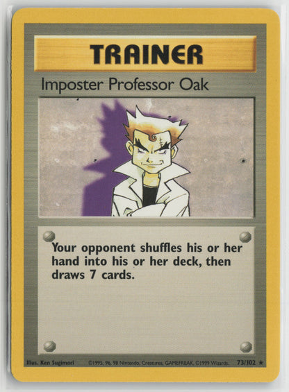 Imposter Professor Oak Rare BS 073/102 LP