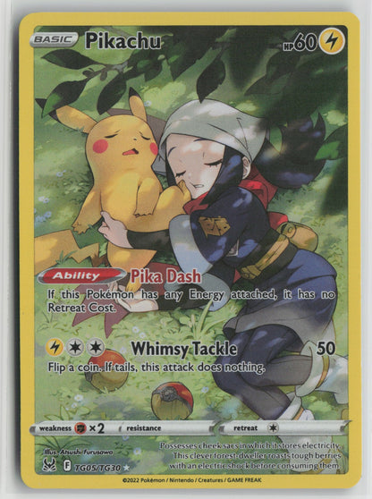 Pikachu Ultra Rare Holo SWSH11: TG TG05/TG30 NM