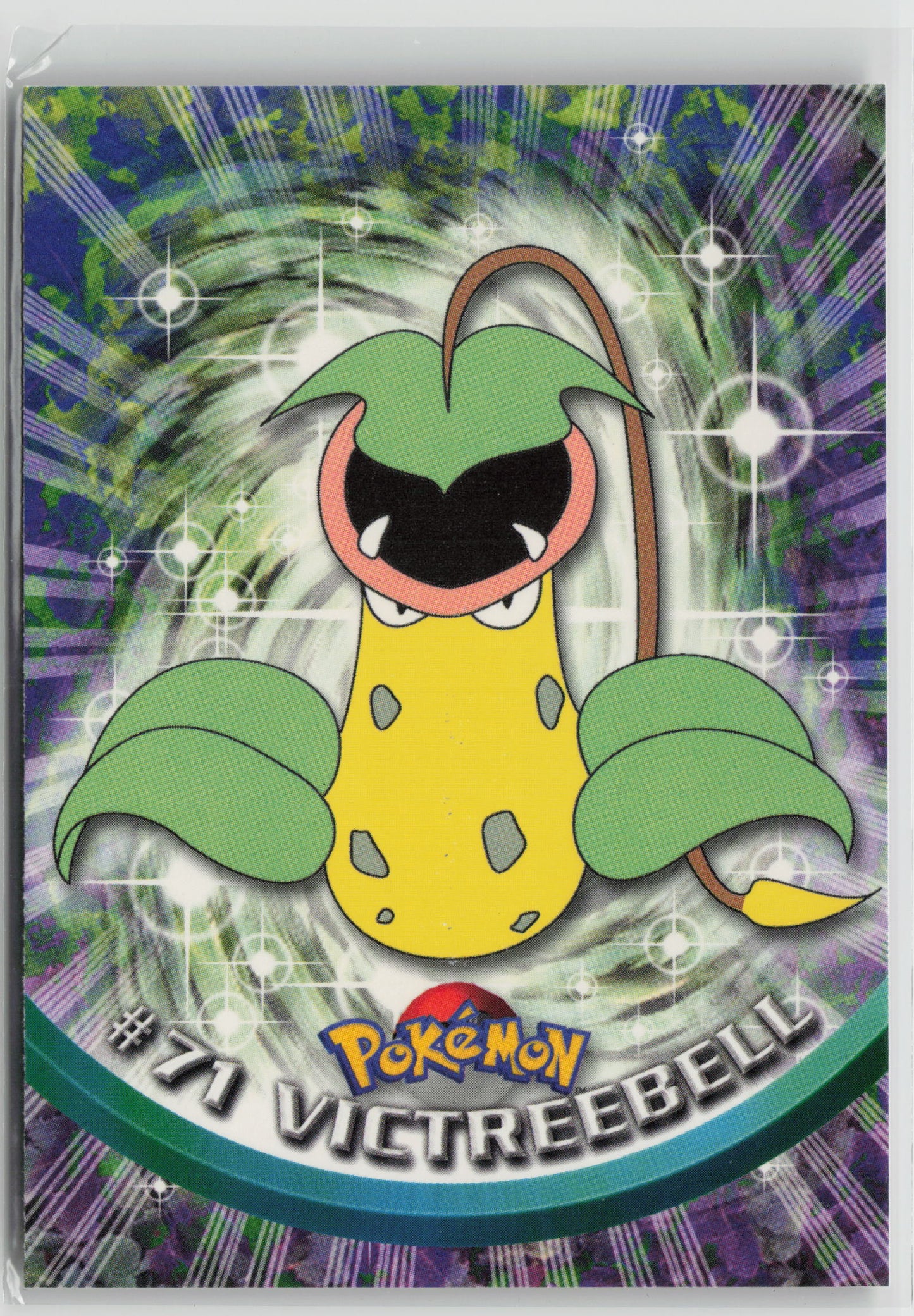 Victreebell #71 Topps TV Animation Series 1999 Non-Holo NM
