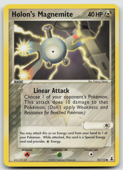 Holon's Magnemite Common Normal DS 70/113 NM