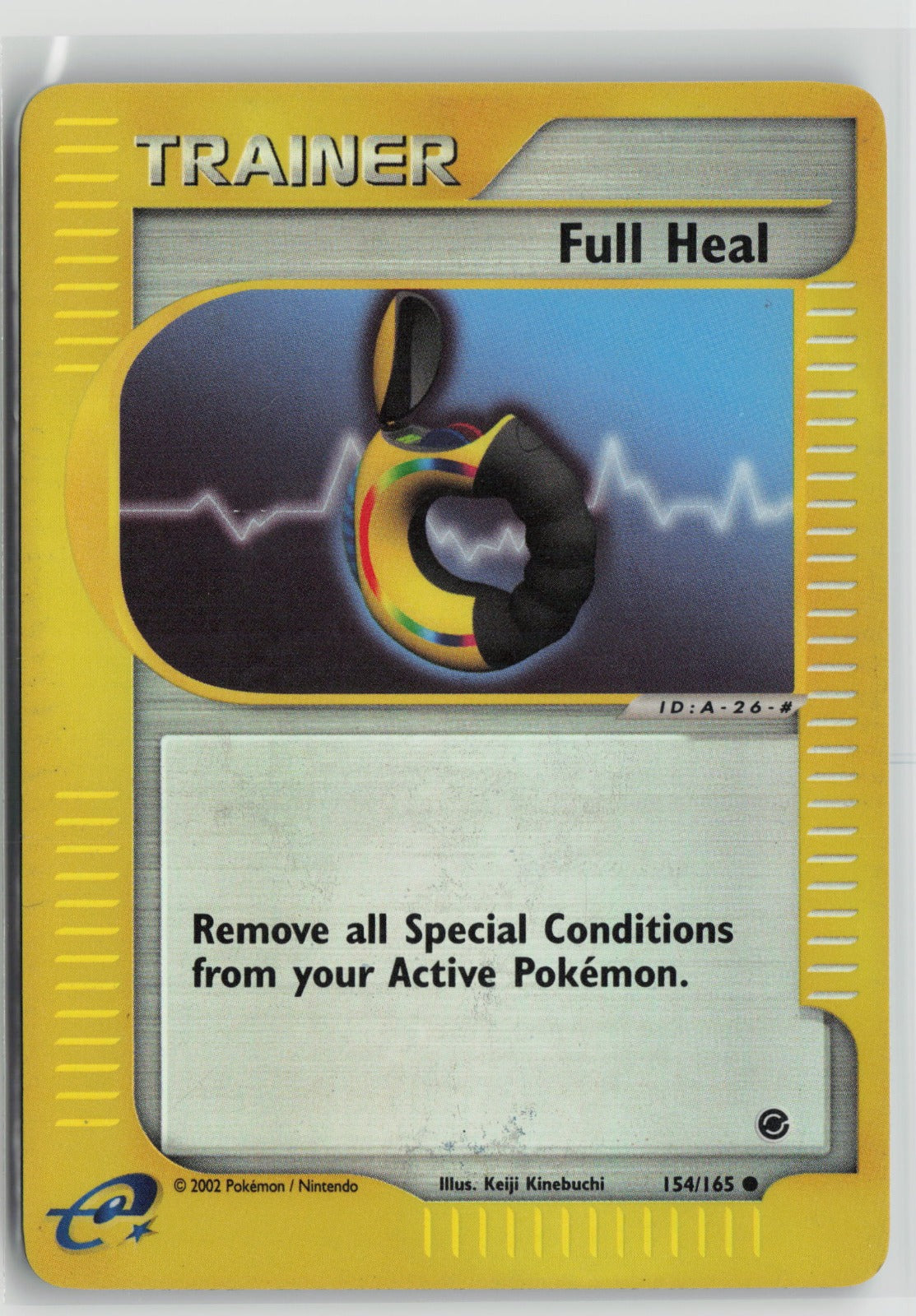 Full Heal Common Reverse Holo EX 154/165 MP