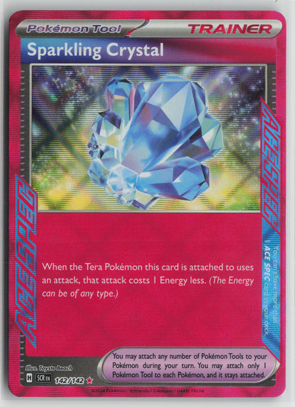 Sparkling Crystal ACE SPEC Rare SV07: Stellar Crown 142/142 NM
