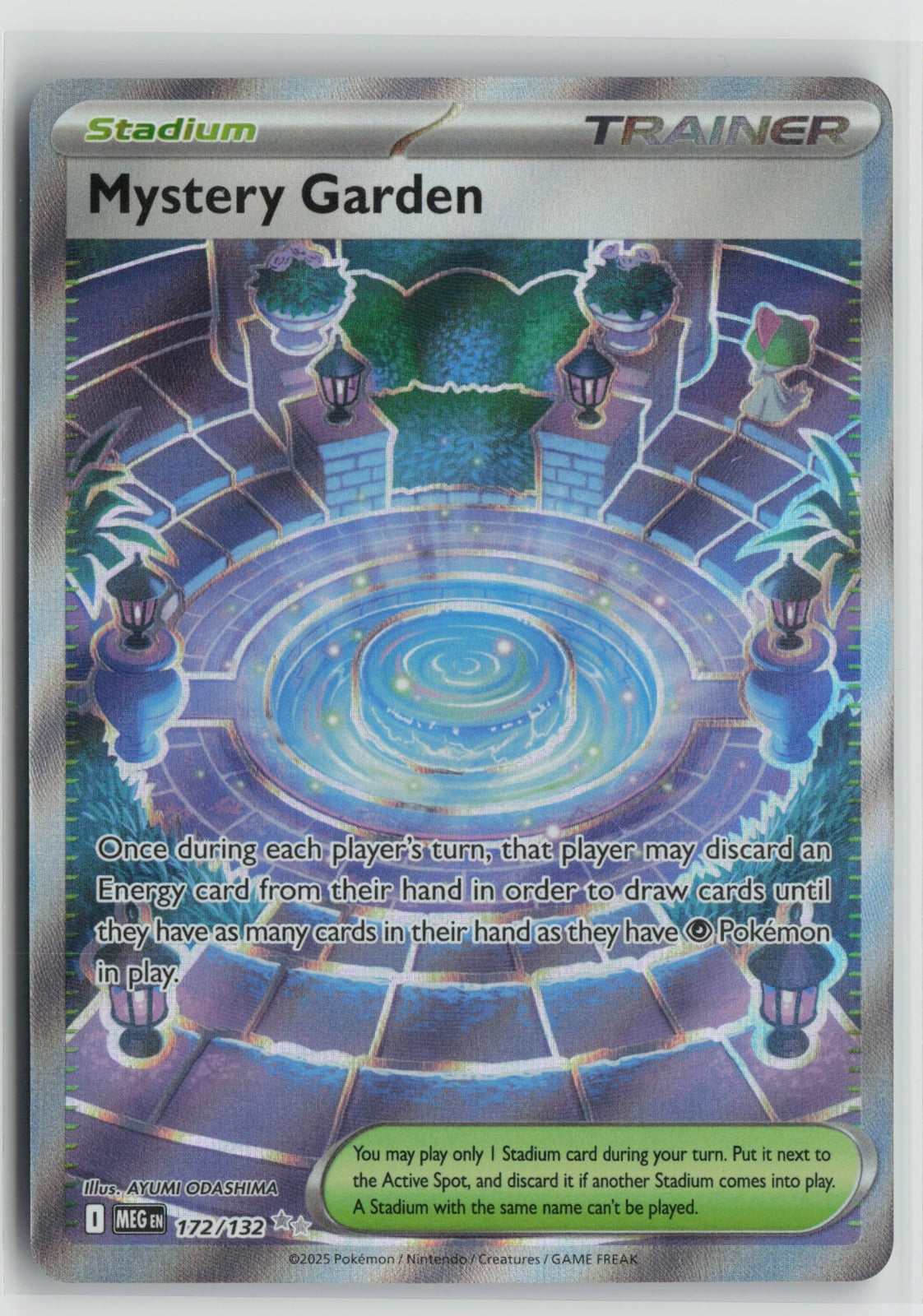 Mystery Garden - Ultra Rare Holo MEG 172/132 NM