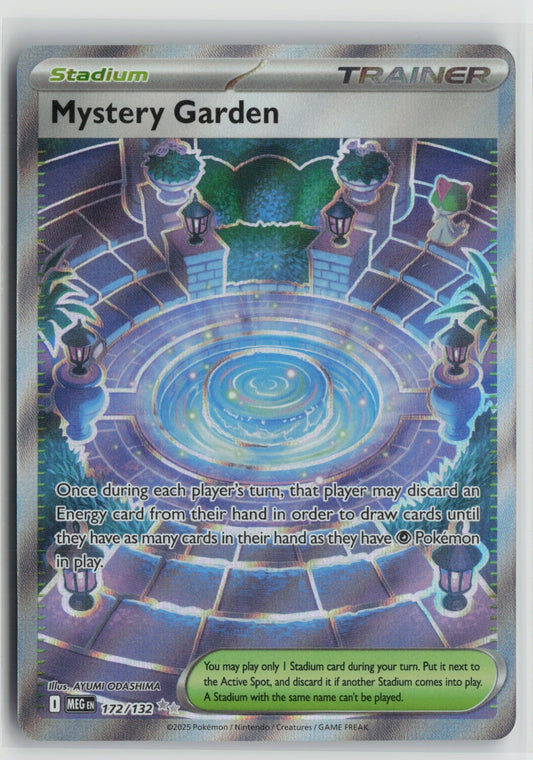 Mystery Garden - Ultra Rare Holo MEG 172/132 NM