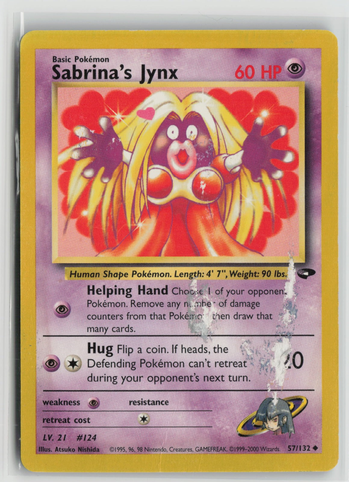 Sabrina's Jynx Uncommon Unlimited G2 057/132 DMG