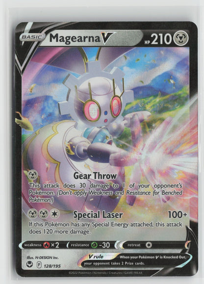Magearna V Ultra Rare Holo SWSH12 128/195 NM