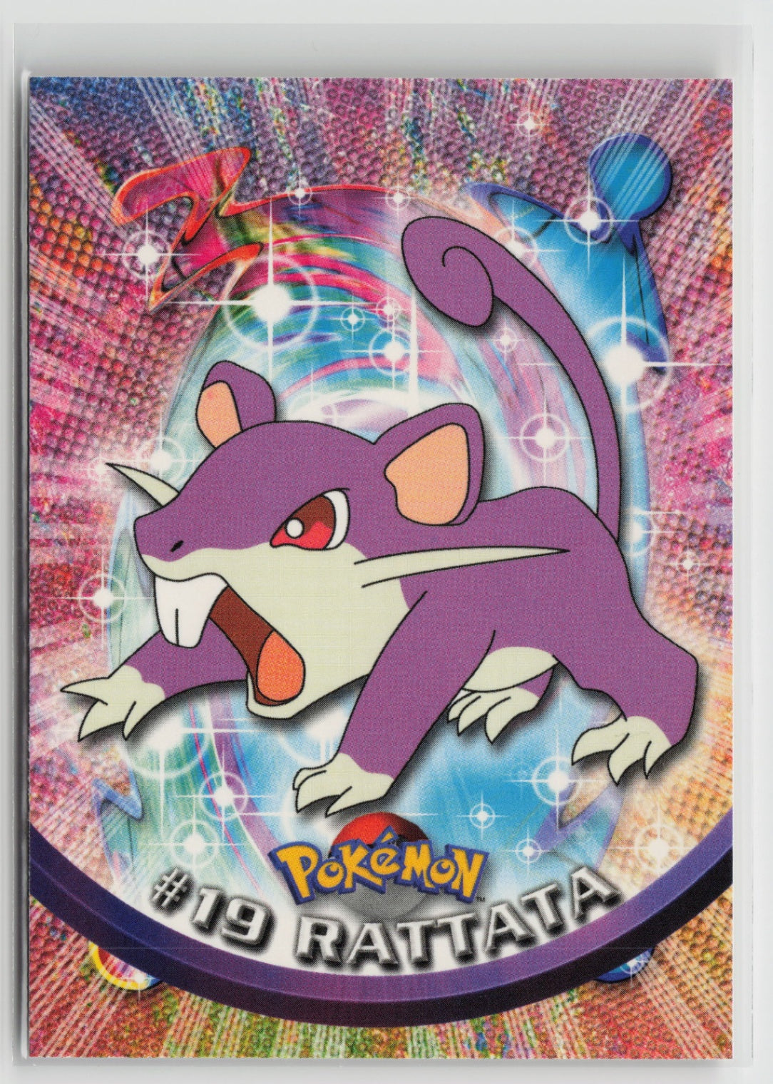 Rattata #19 Topps TV Animation Series 1999 Non-Holo NM