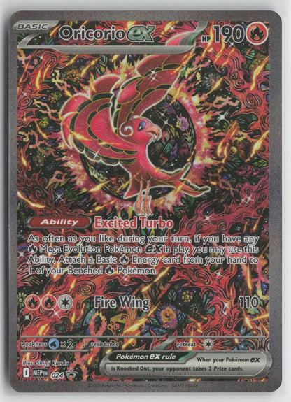 Oricorio ex - Promo Holo MEP 024 NM