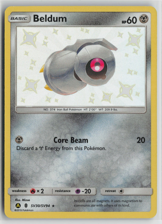 Beldum Shiny Holo Rare Holo HIF:SV SV30/SV94 NM- C
