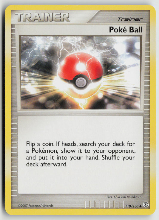Poke Ball Uncommon Diamond and Pearl 110/130 NM