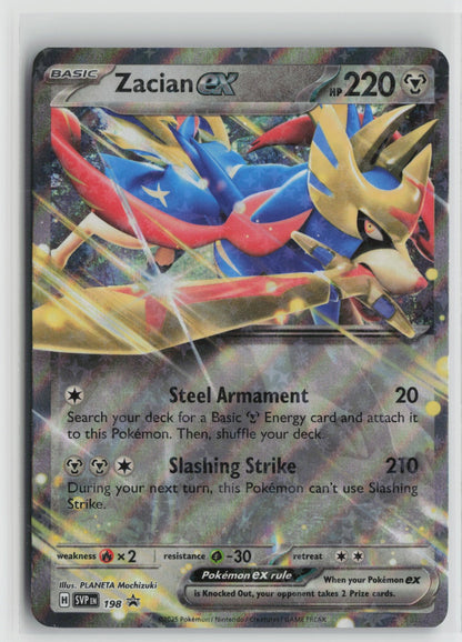 Zacian ex - Promo Holo SVP 198 NM