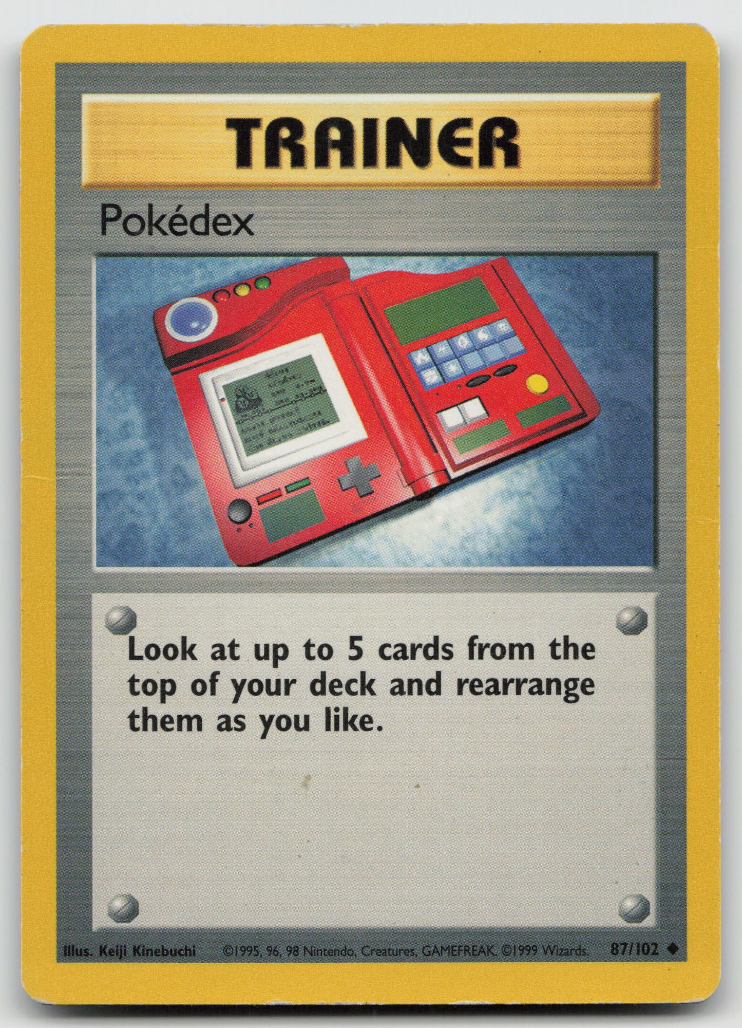 Pokedex Uncommon Normal BS 087/102 HP