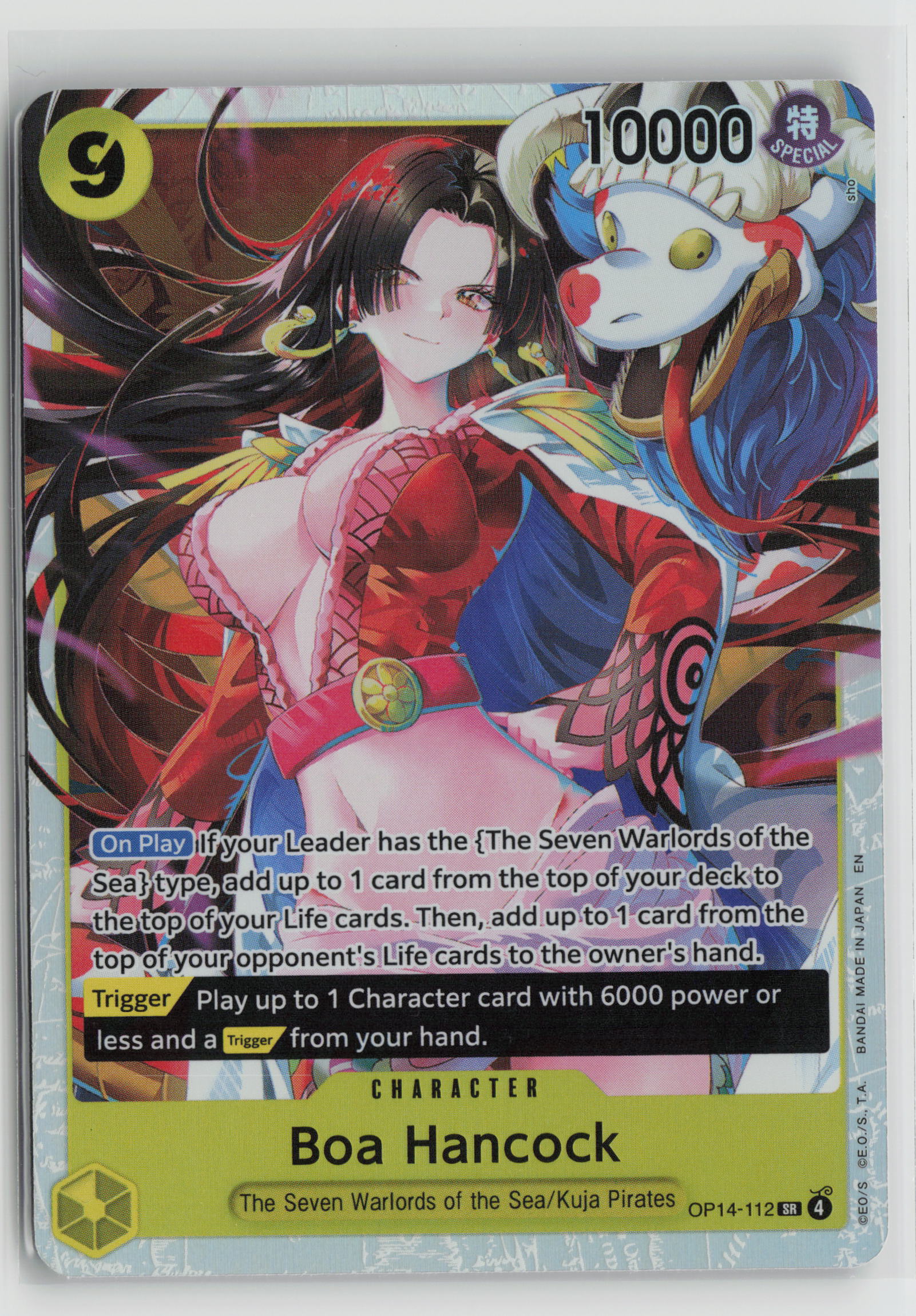 Boa Hancock - SR Foil OP14 OP14-112 NM - B