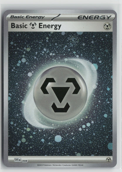 Basic Metal Energy Cosmos Holo Common Holo SVE 008 NM
