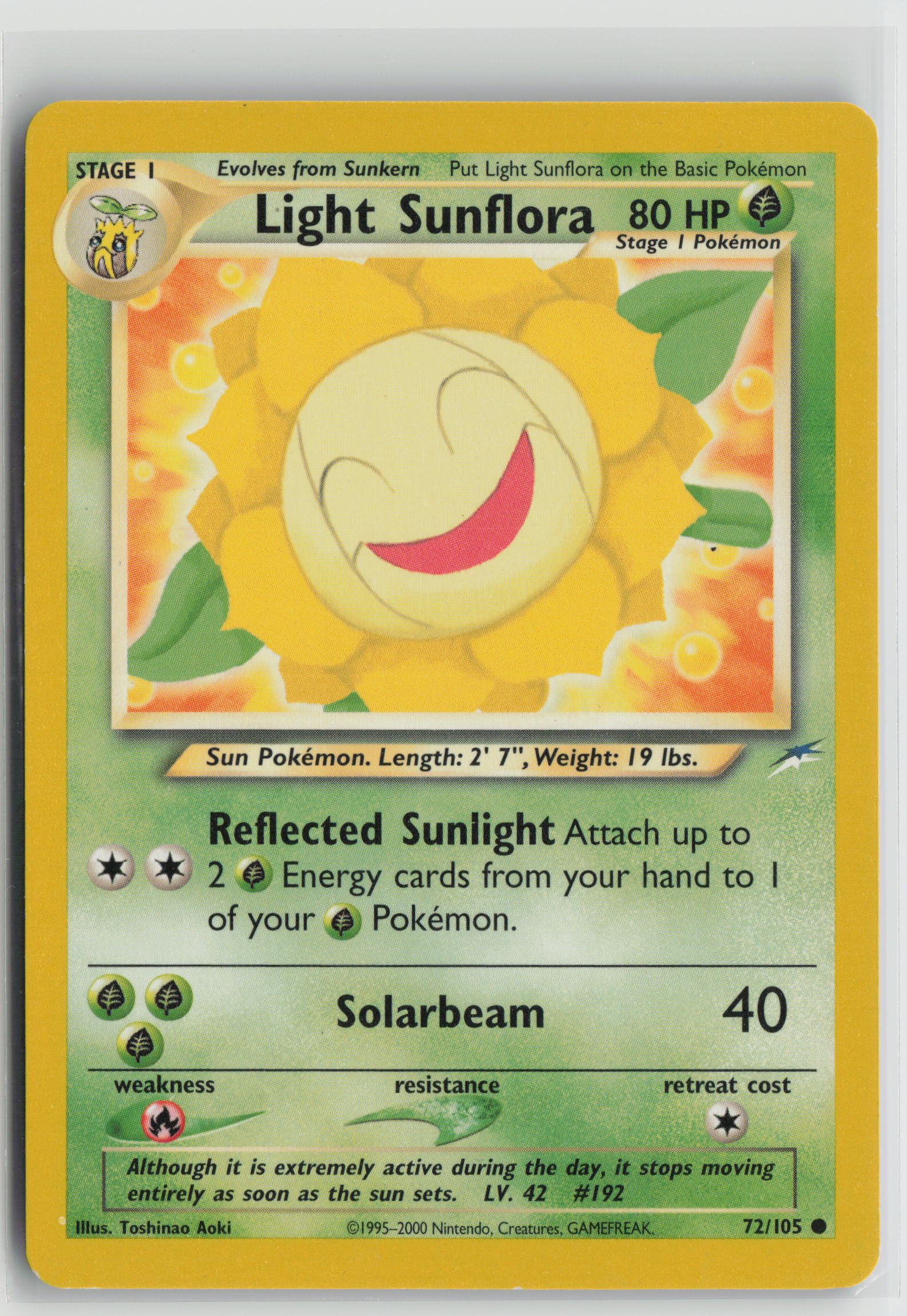 Light Sunflora Common Neo Destiny 072/105 MP
