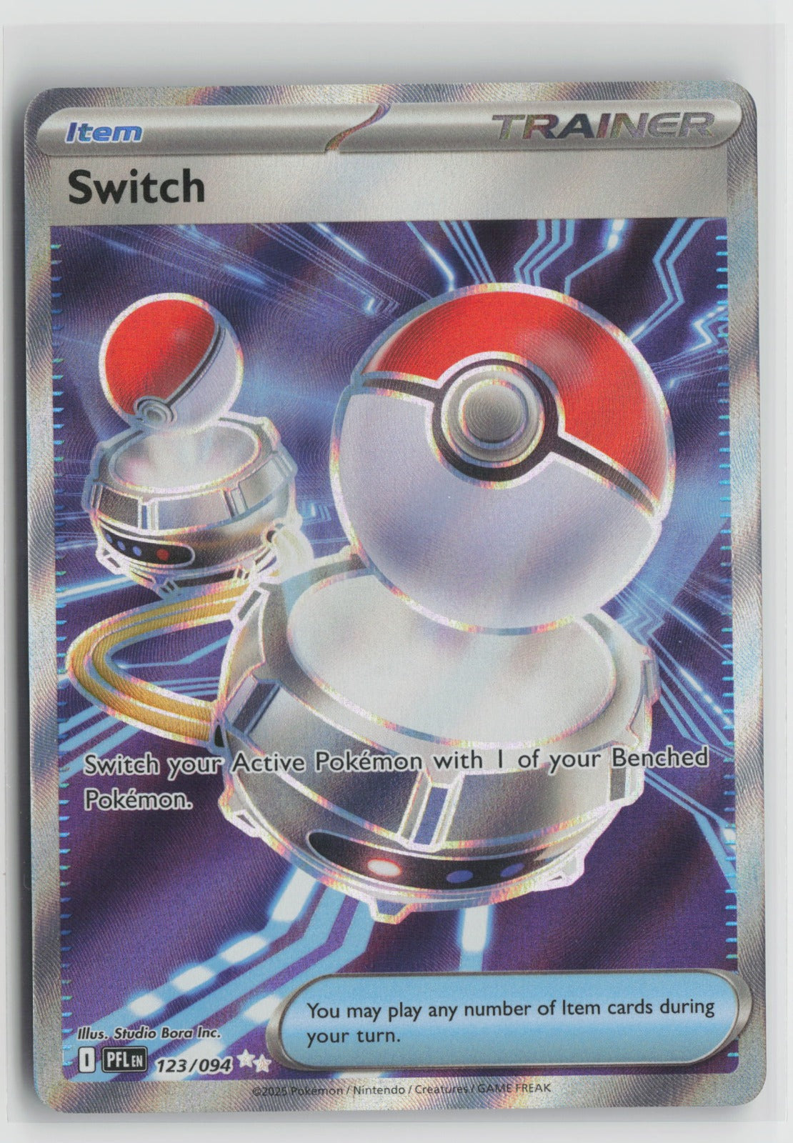 Switch Ultra Rare Holo PFL 123/094 NM