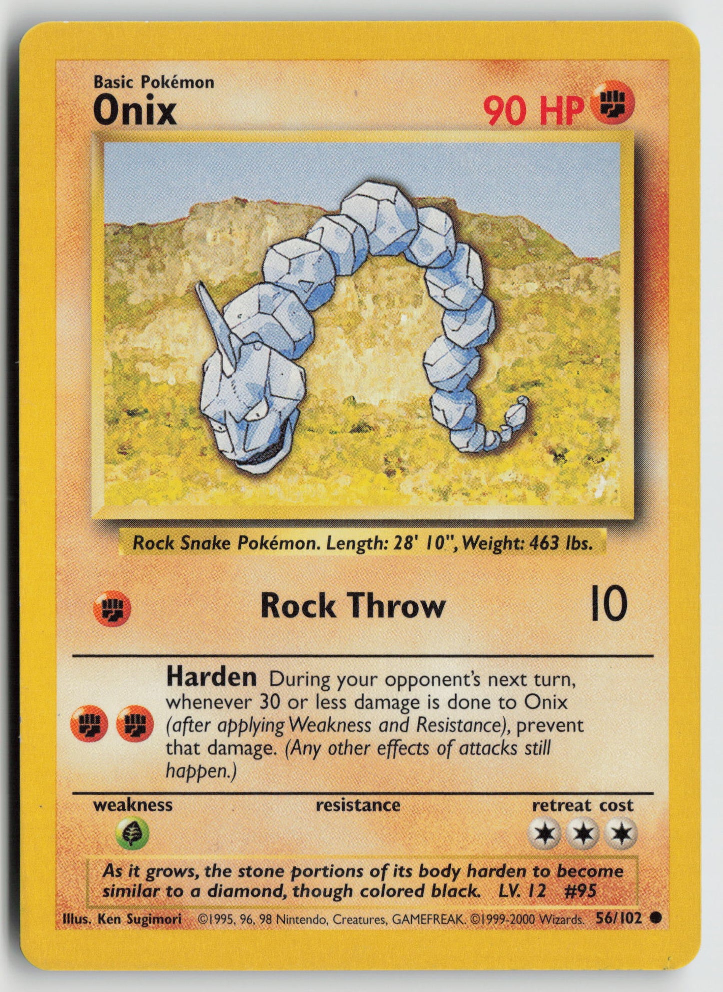 Onix Common Base Set 056/102 MP