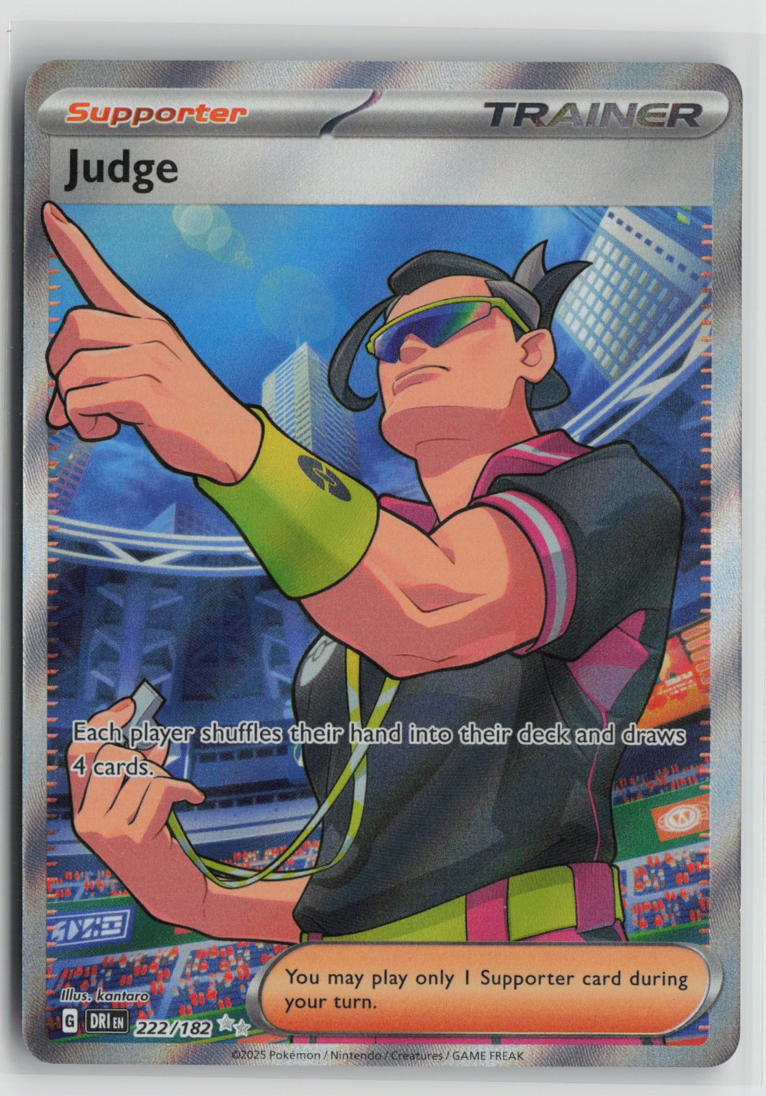 Judge - Ultra Rare Holo DRI 222/182 NM