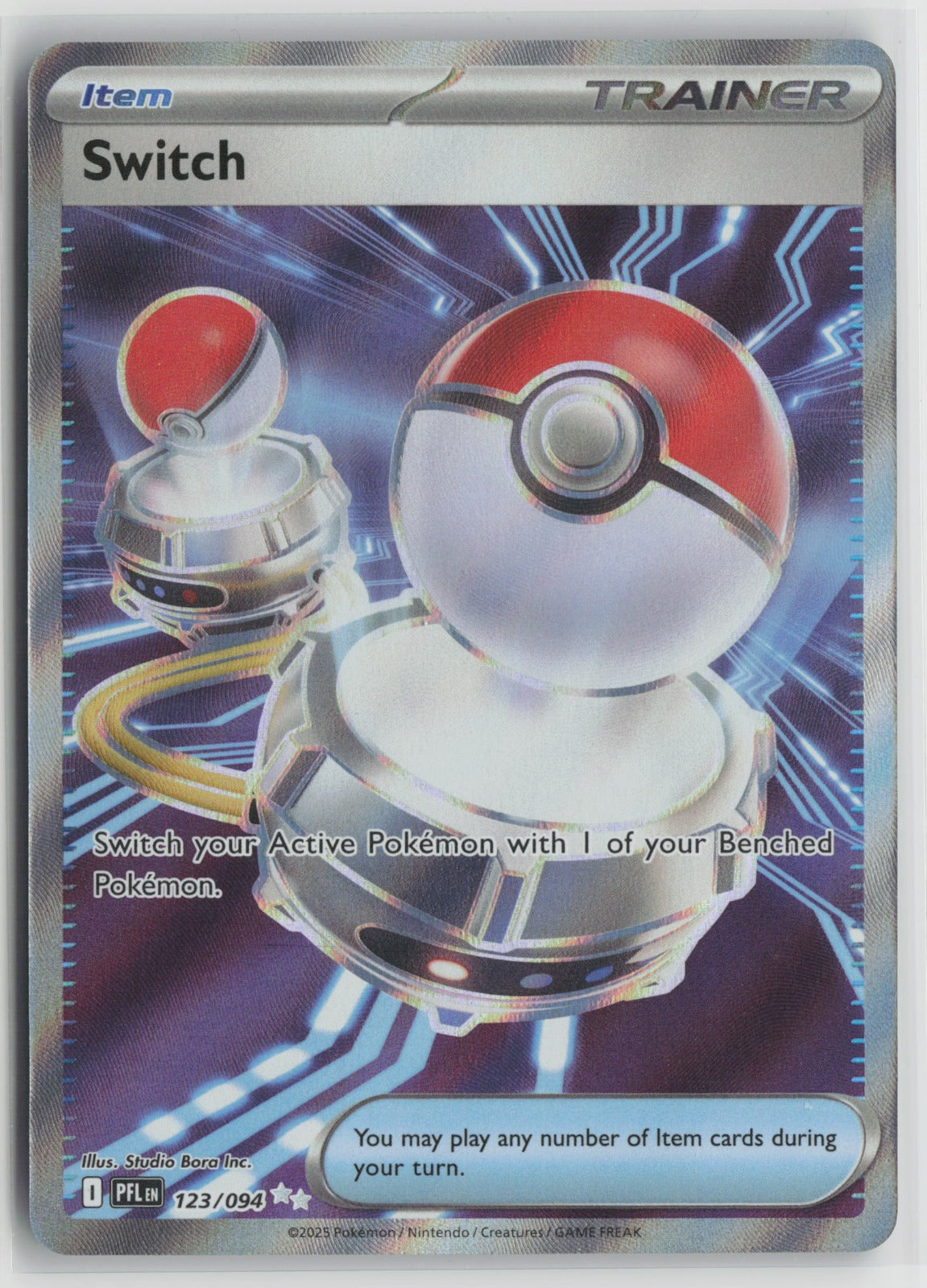Switch Ultra Rare Holo PFL 123/094 NM