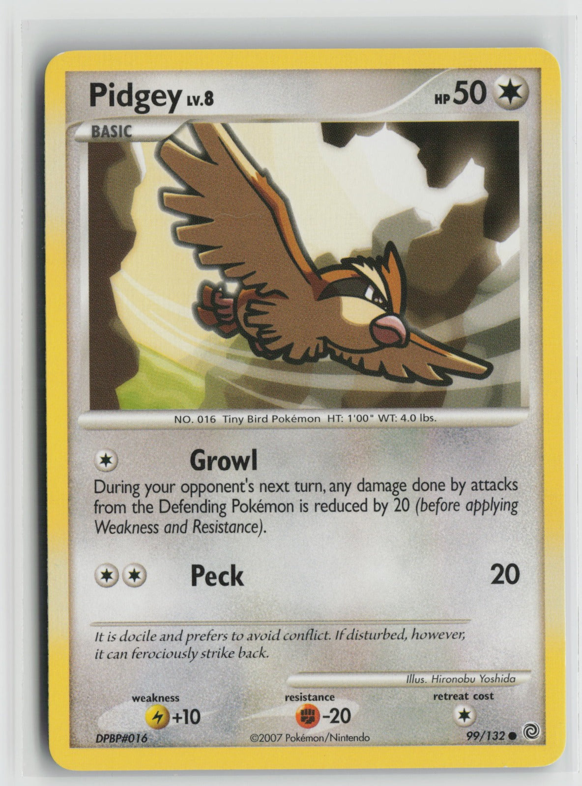 Pidgey Common SW 99/132 NM