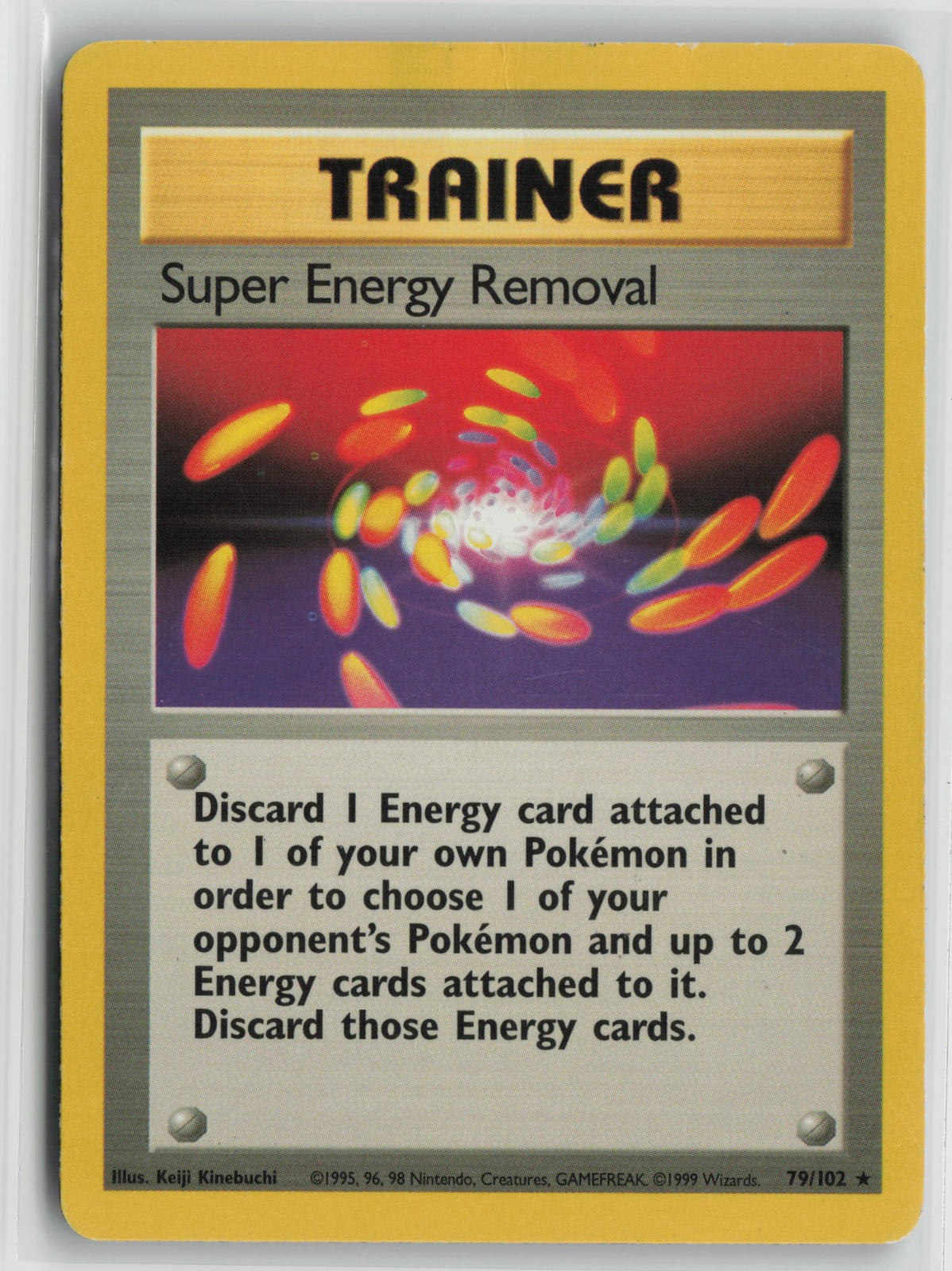 Super Energy Removal Rare BS 079/102 HP