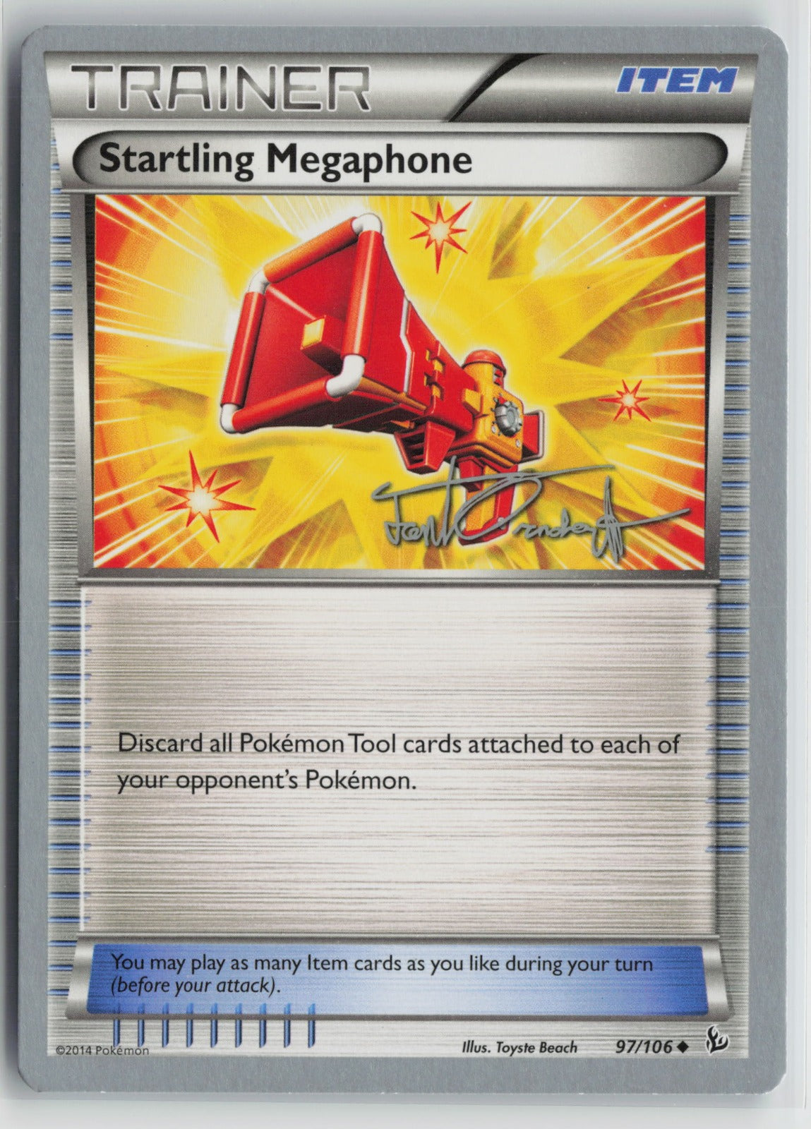 Startling Megaphone - 2014 (Trent Orndorff) Uncommon WCD 97/106 NM