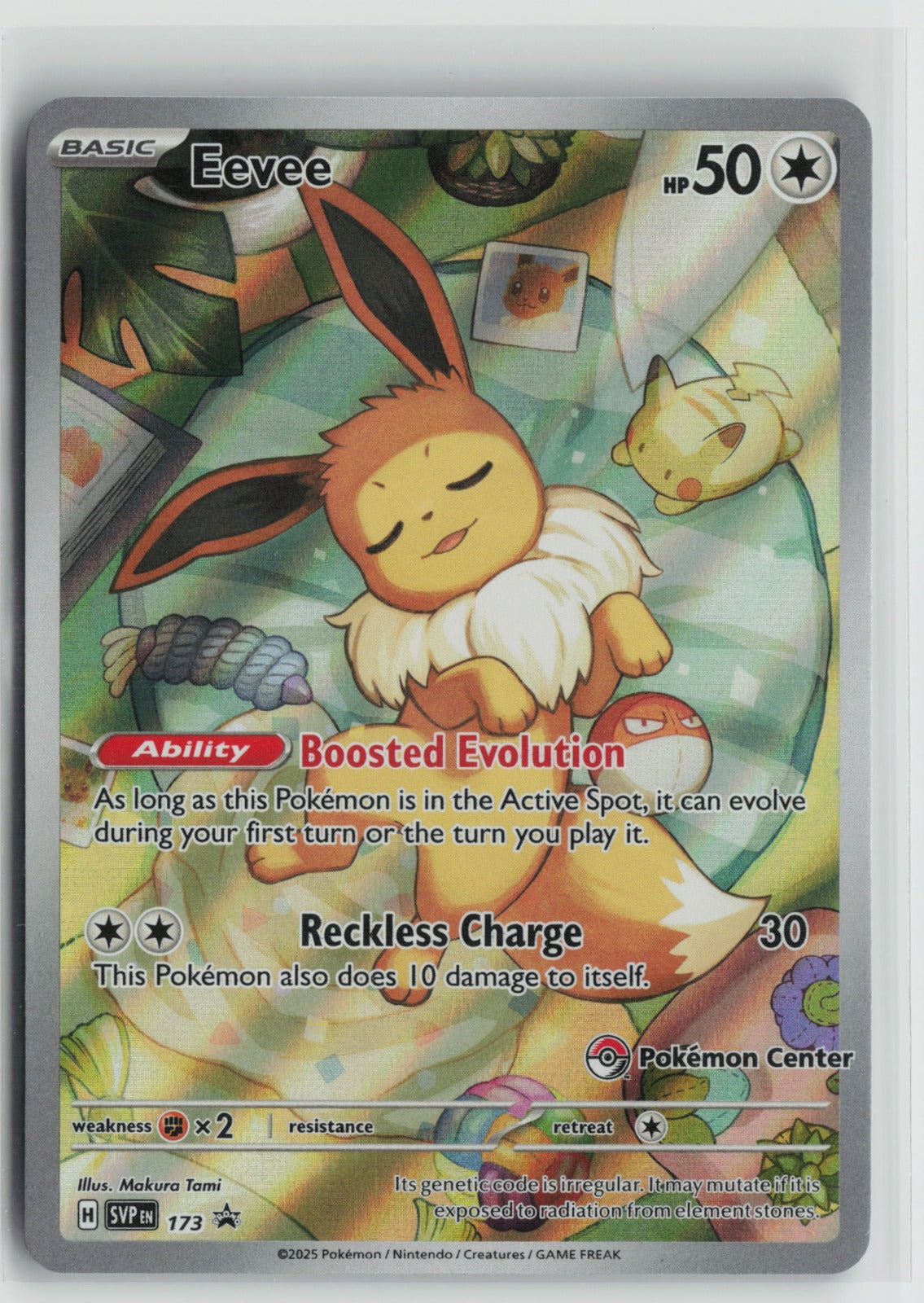 Eevee - (Pokemon Center Exclusive) Promo Holo SVP 173 NM