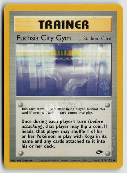 Fuchsia City Gym Uncommon Gym Challenge 114/132 DMG