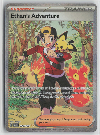 Ethan's Adventure Special Illustration Rare Holo DRI 236/182 NM