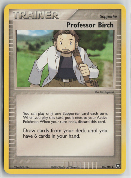 Professor Birch Uncommon PK 80/108 NM