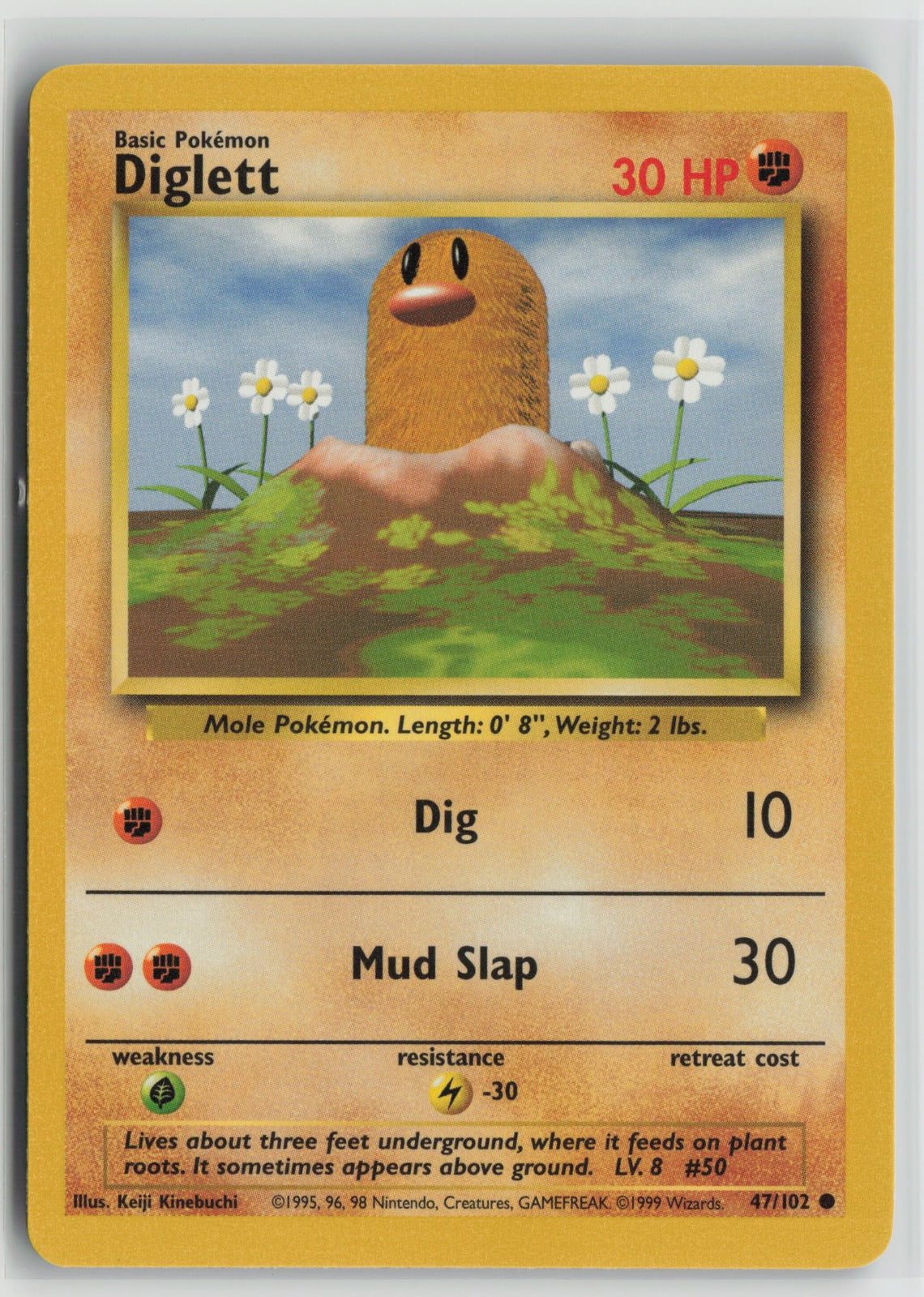 Diglett Common BS 047/102 LP