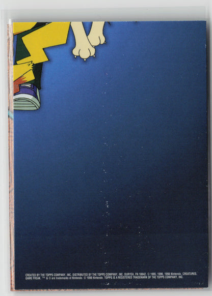 Sandshrew #27 Topps TV Animation Series 1999 Non-Holo LP (Back)
