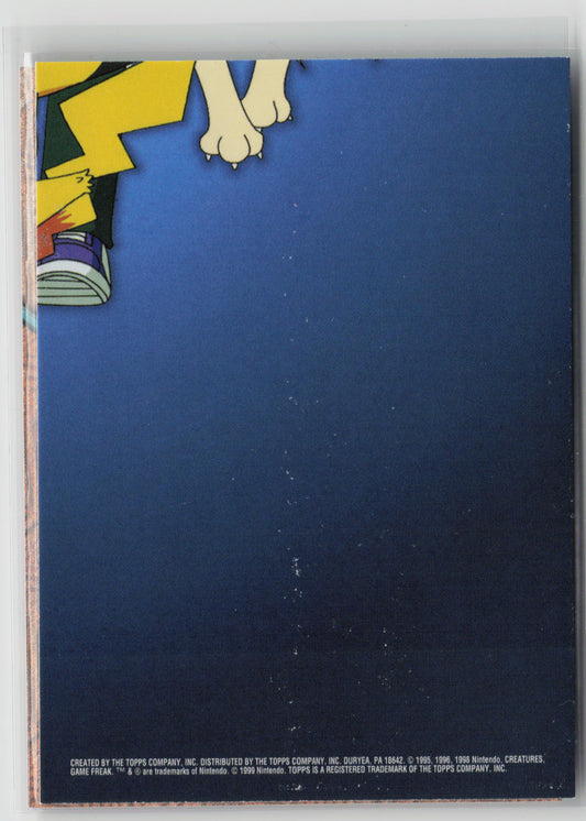 Sandshrew #27 Topps TV Animation Series 1999 Non-Holo LP (Back)