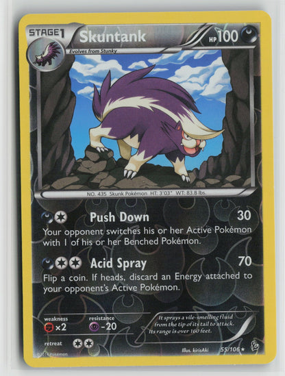 Skuntank Rare Reverse Holo FLF 55/106 NM