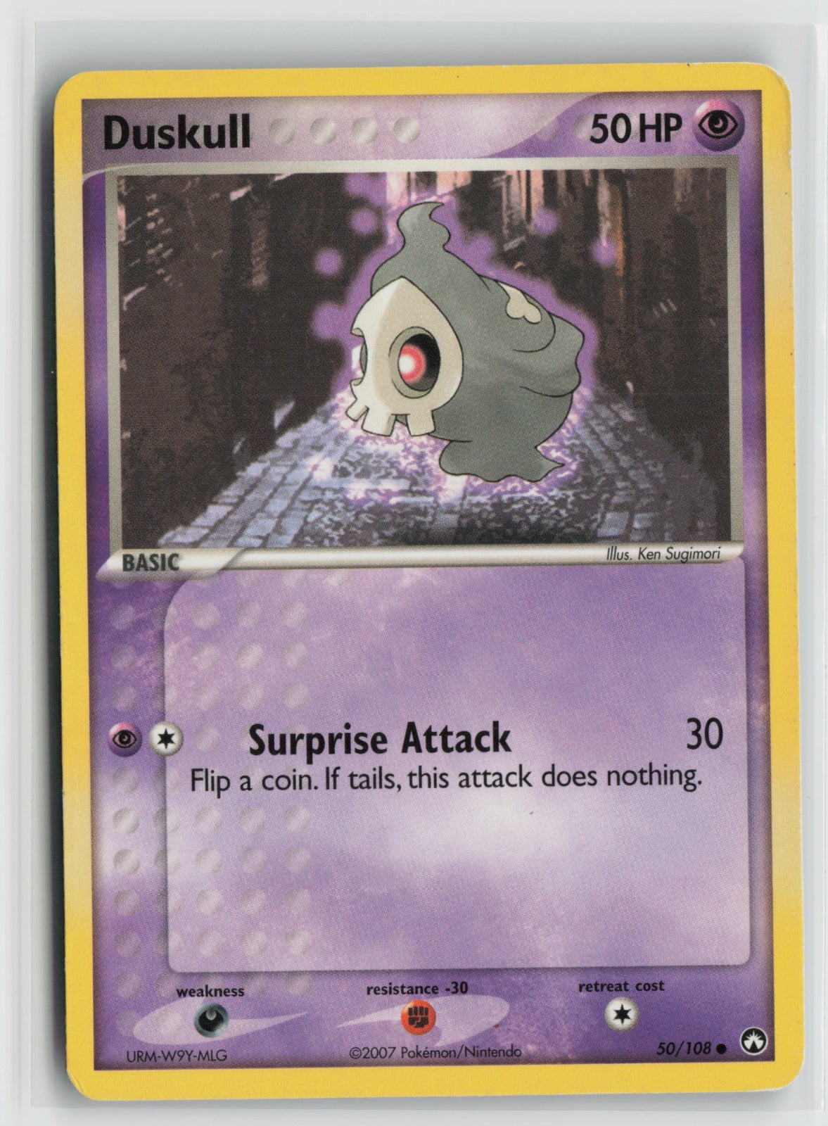Duskull Common PK 50/108 HP