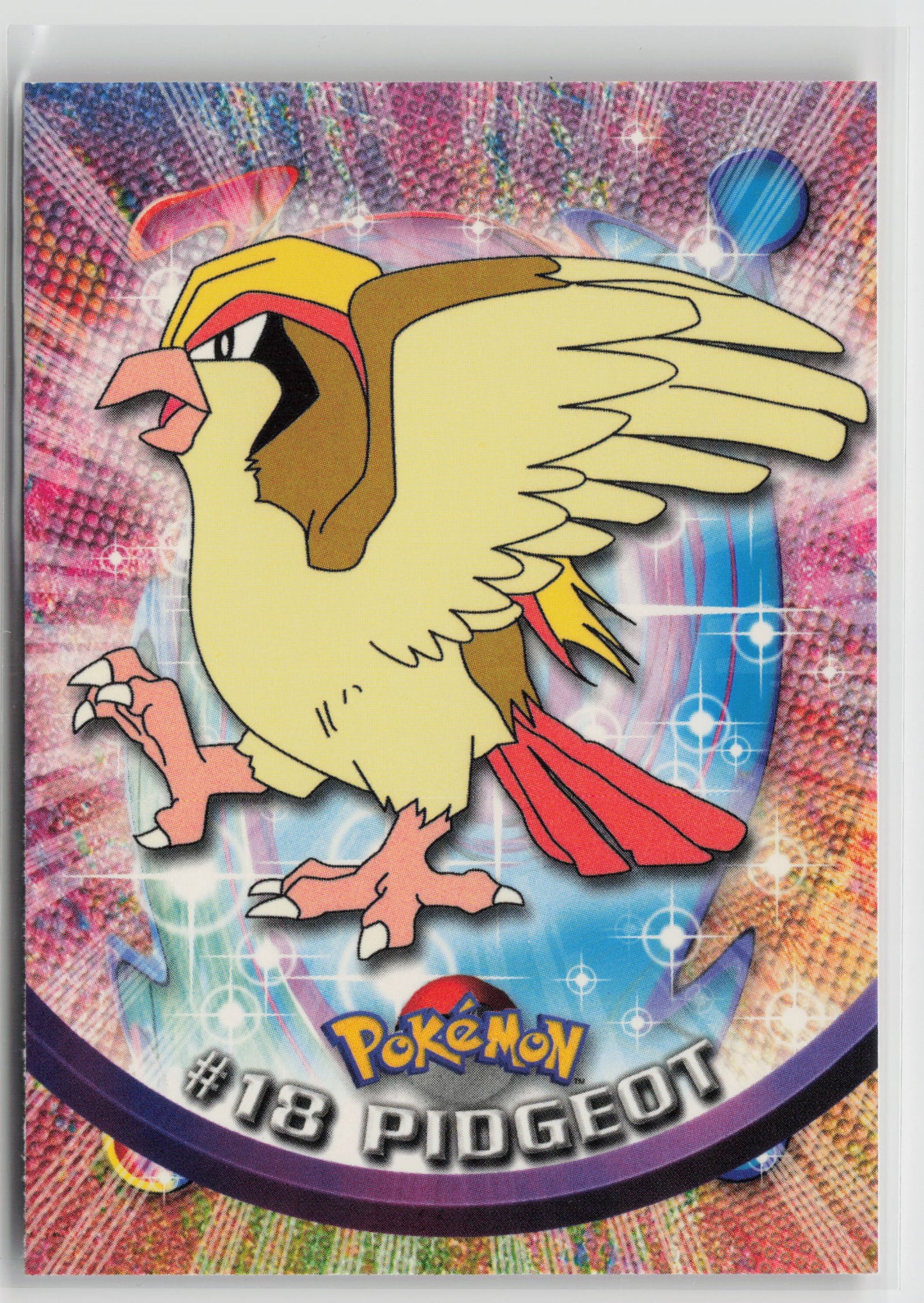 Pidgeot #18 Topps TV Animation Series 1999 Non-Holo NM