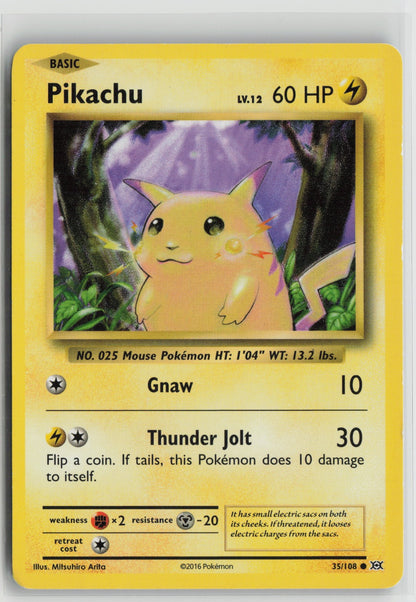 Pikachu Common EVO 35/108 HP