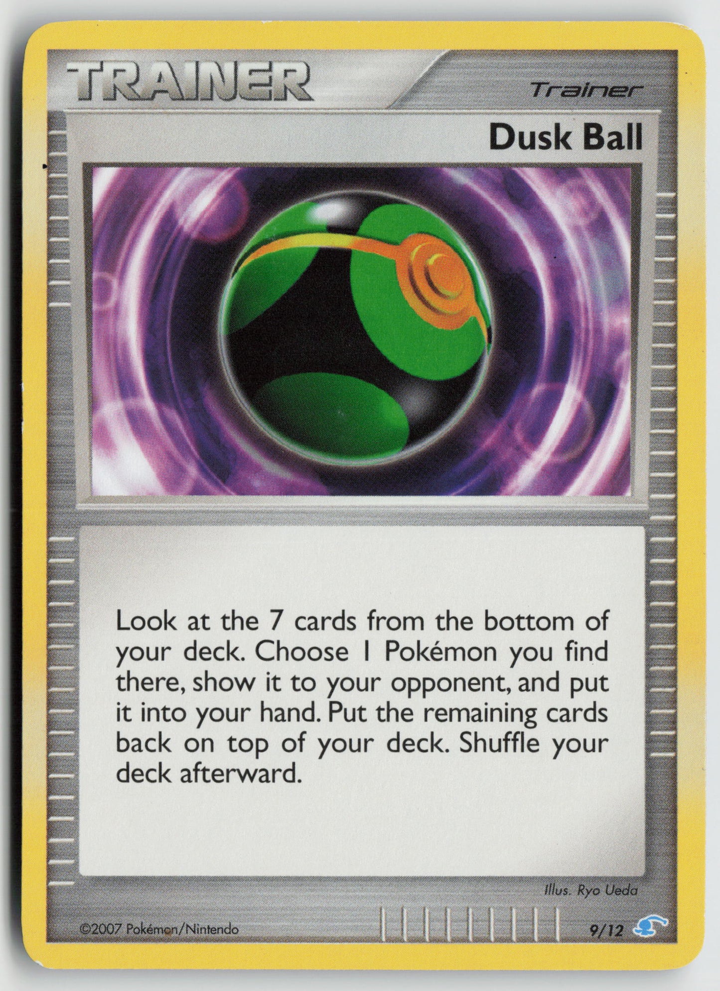 Dusk Ball Common DP Trainer Kit: Manaphy & Lucario 9/12 MP