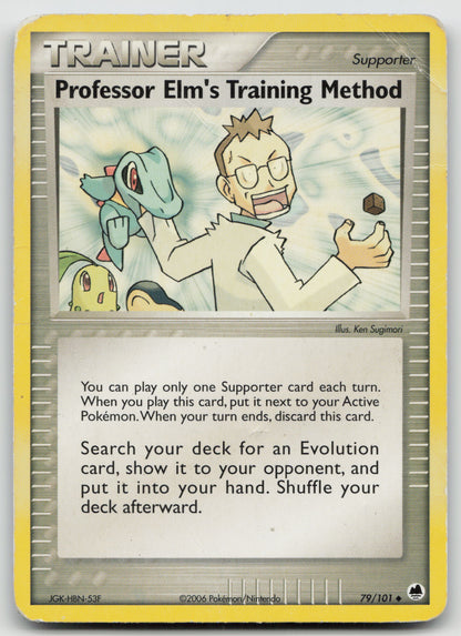 Professor Elm's Training Method Uncommon Normal DF 79/101 HP
