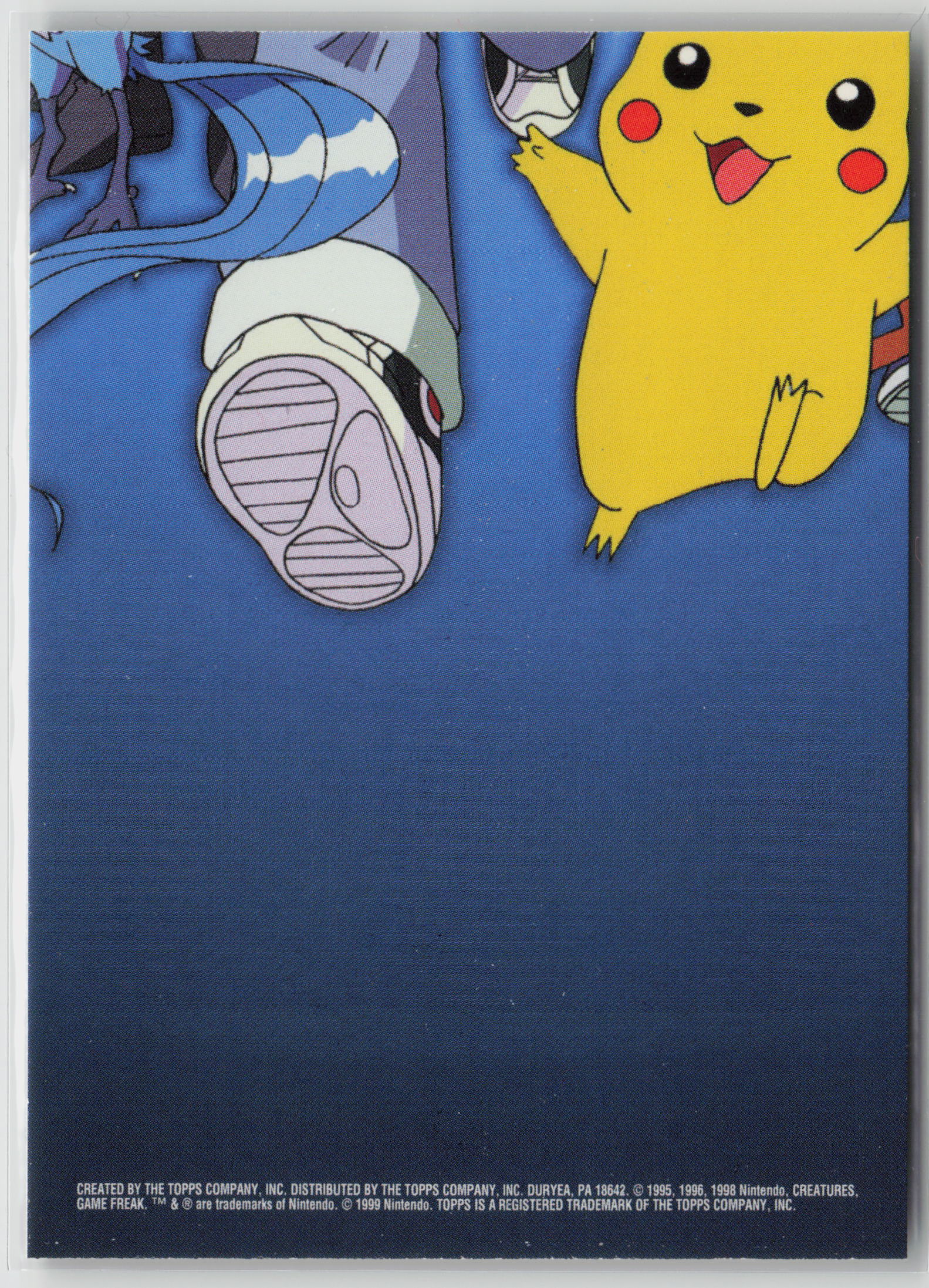 TV12 #23 Ekans/#24 Arbok Topps TV Animation Series 1999 Non-Holo LP (Back)