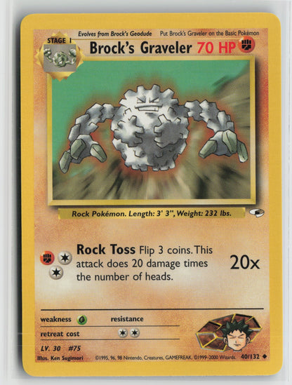 Brock's Graveler Uncommon Unlimited G1 040/132 NM